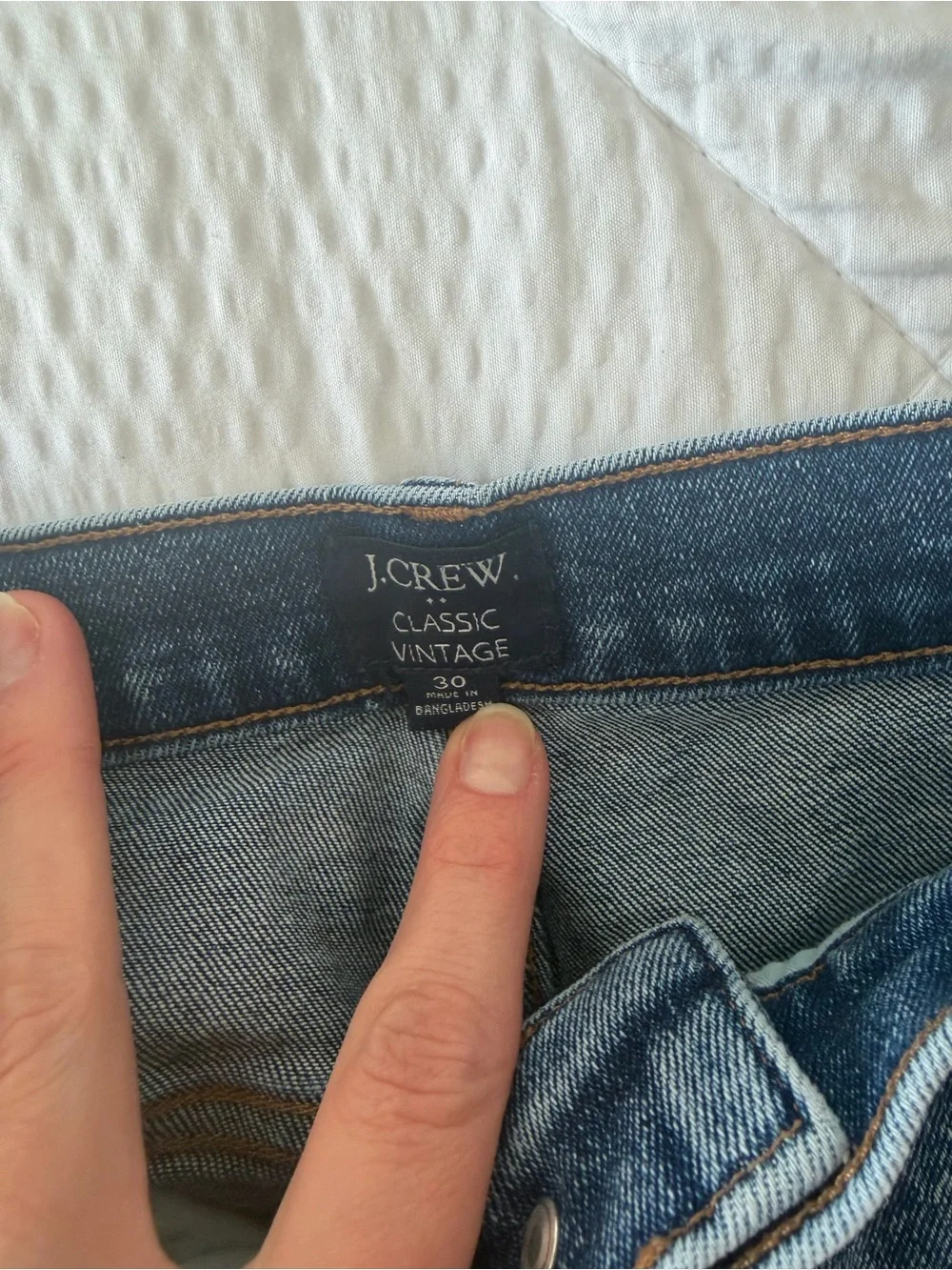 J.Crew Classic Vintage Straight Jeans‎ Size 30